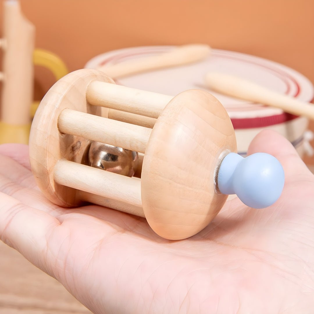 Little Musician Wooden Instrument Set for Toddlers (36+ Months)
