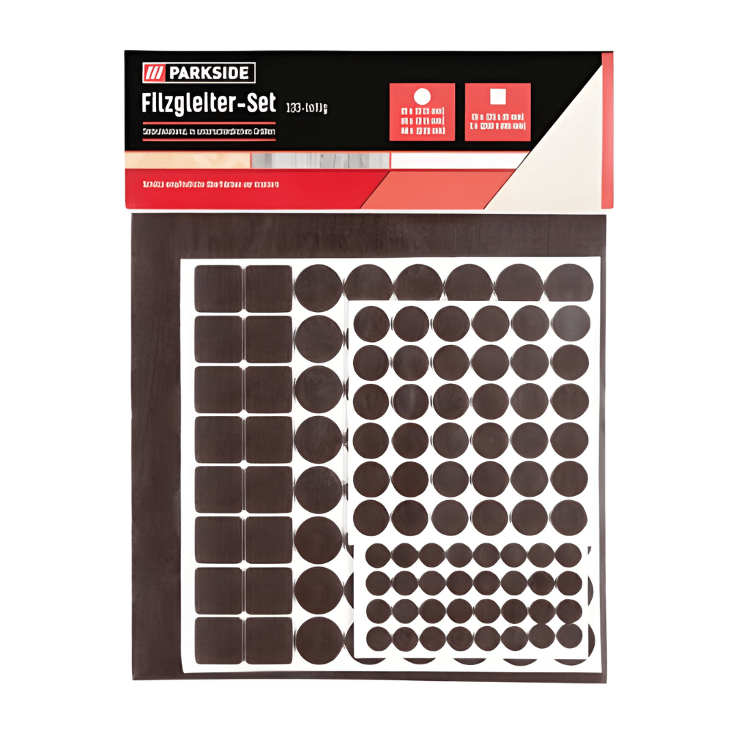 Parkside Felt Pad Set 133 Pieces