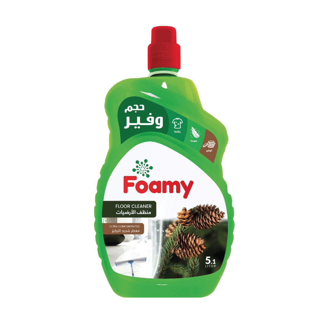 FOAMY FLOOR CLEANER PINE 5.1L - Medaid International