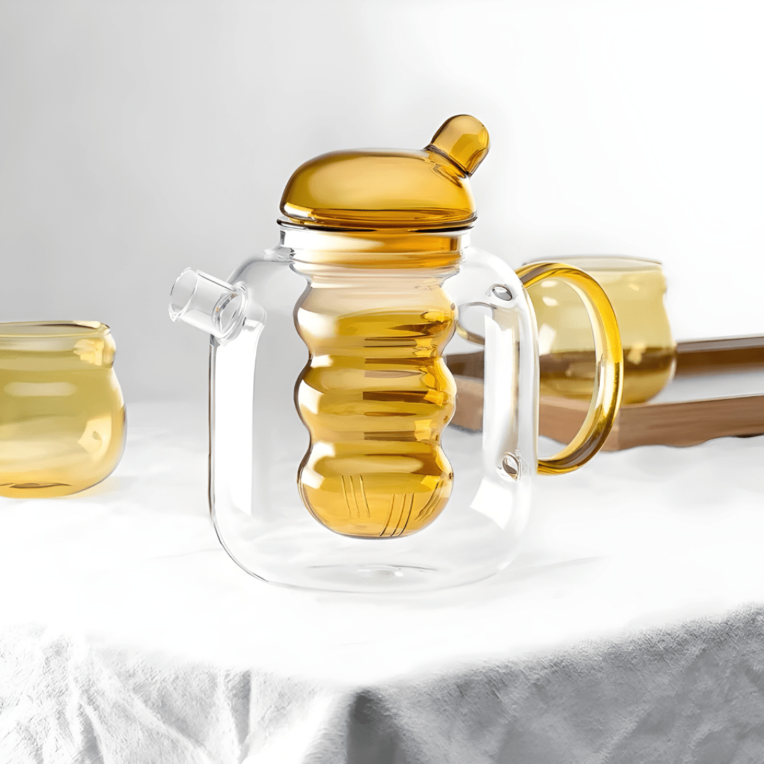 1000ml Glass Teapot with Removable Infuser
