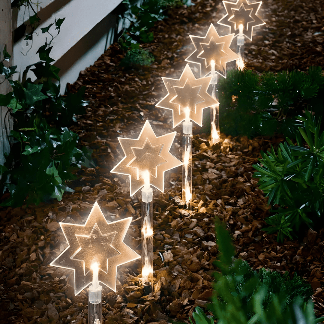 LIVARNO HOME DECORATIVE 7-POINTED STAR LED LIGHT STICKS Lebanon"
