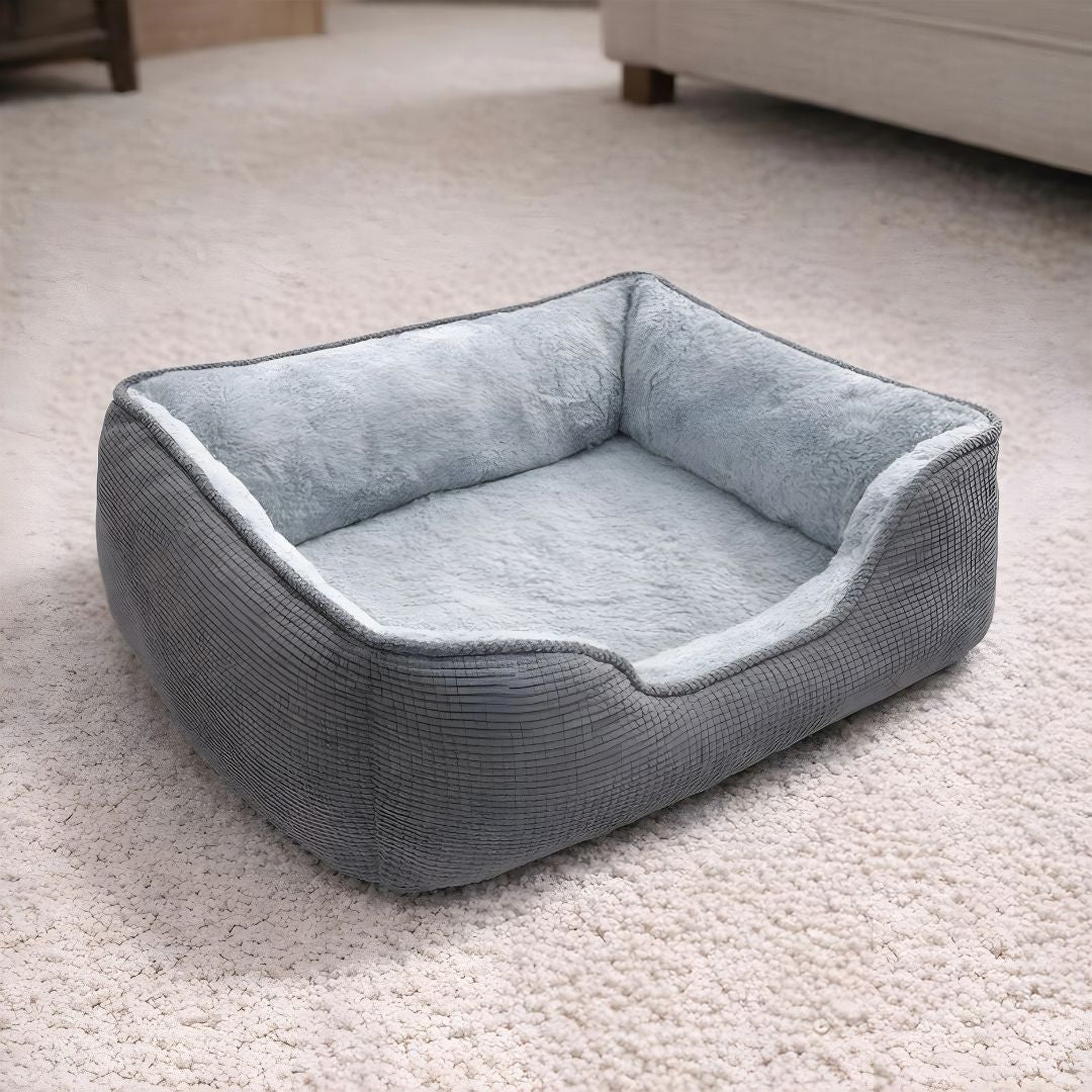 Four Seasons Comfort Pet Bed Supportive Sides (80×65×15cm)