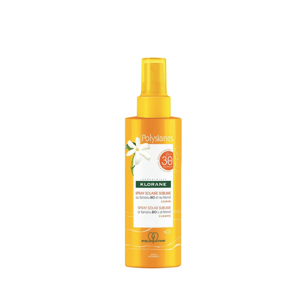 Klorane Polysianes Sublime Sun Spray SPF30 200ml - Medaid International