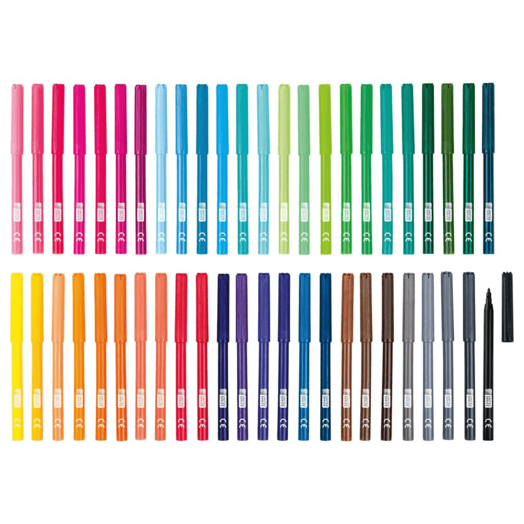 United Office Coloring Markers 48 Pieces Lebanon"
