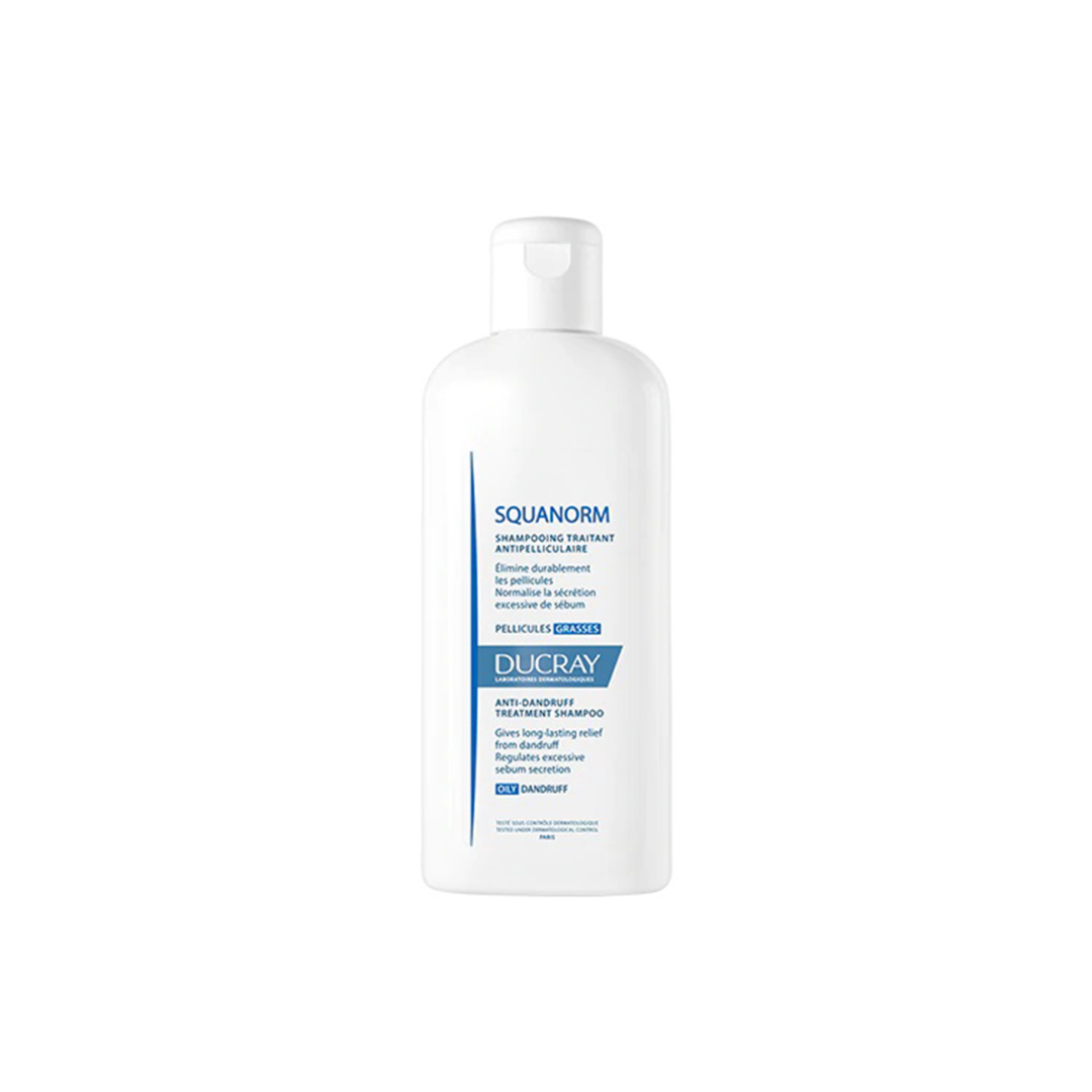 Ducray Squanorm Anti-Dandruff Treatment Shampoo - Oily Dandruff 200ml - Medaid International