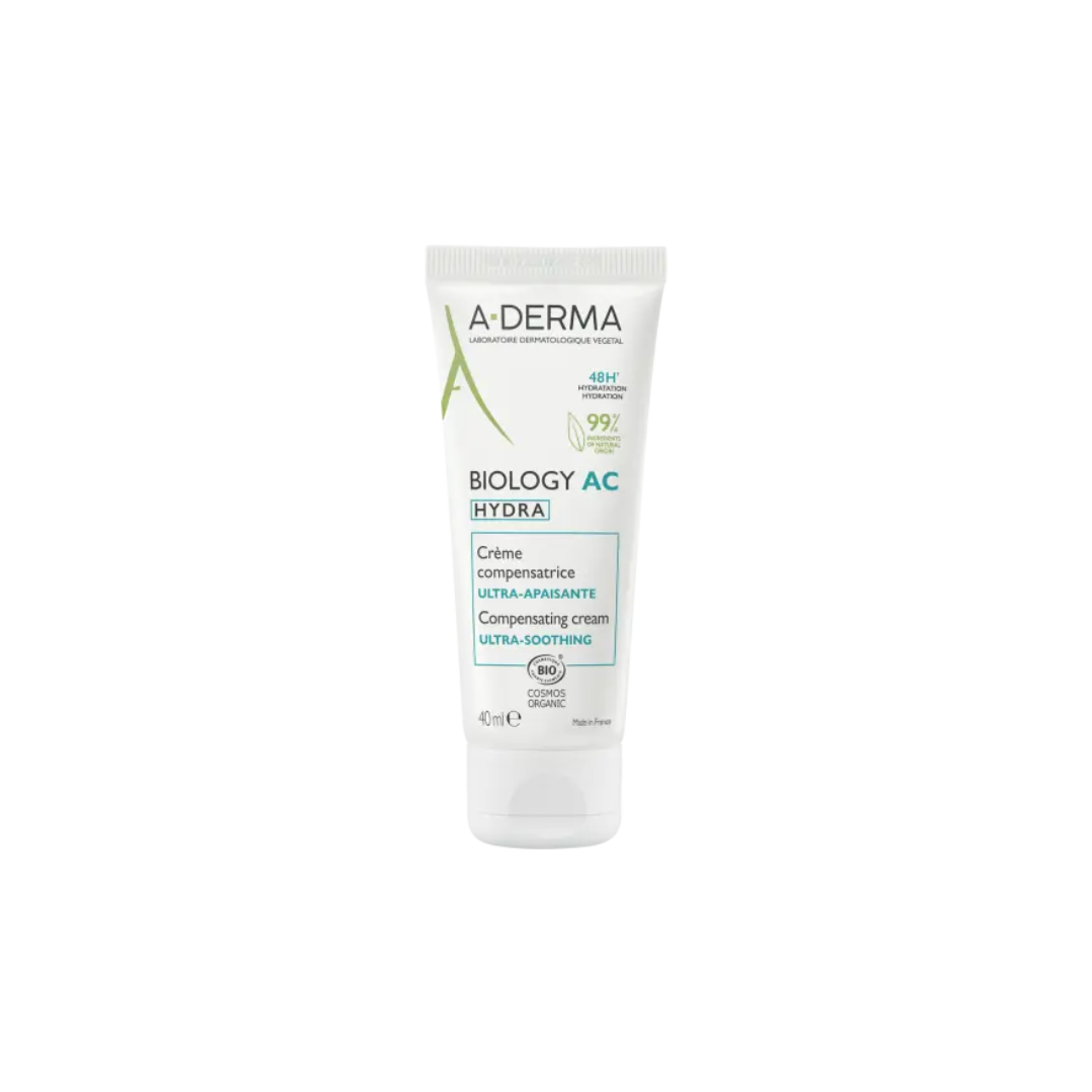A-Derma Phys-Ac Hydra Compensating Cream For Acne Prone Skin 40ml - Medaid International