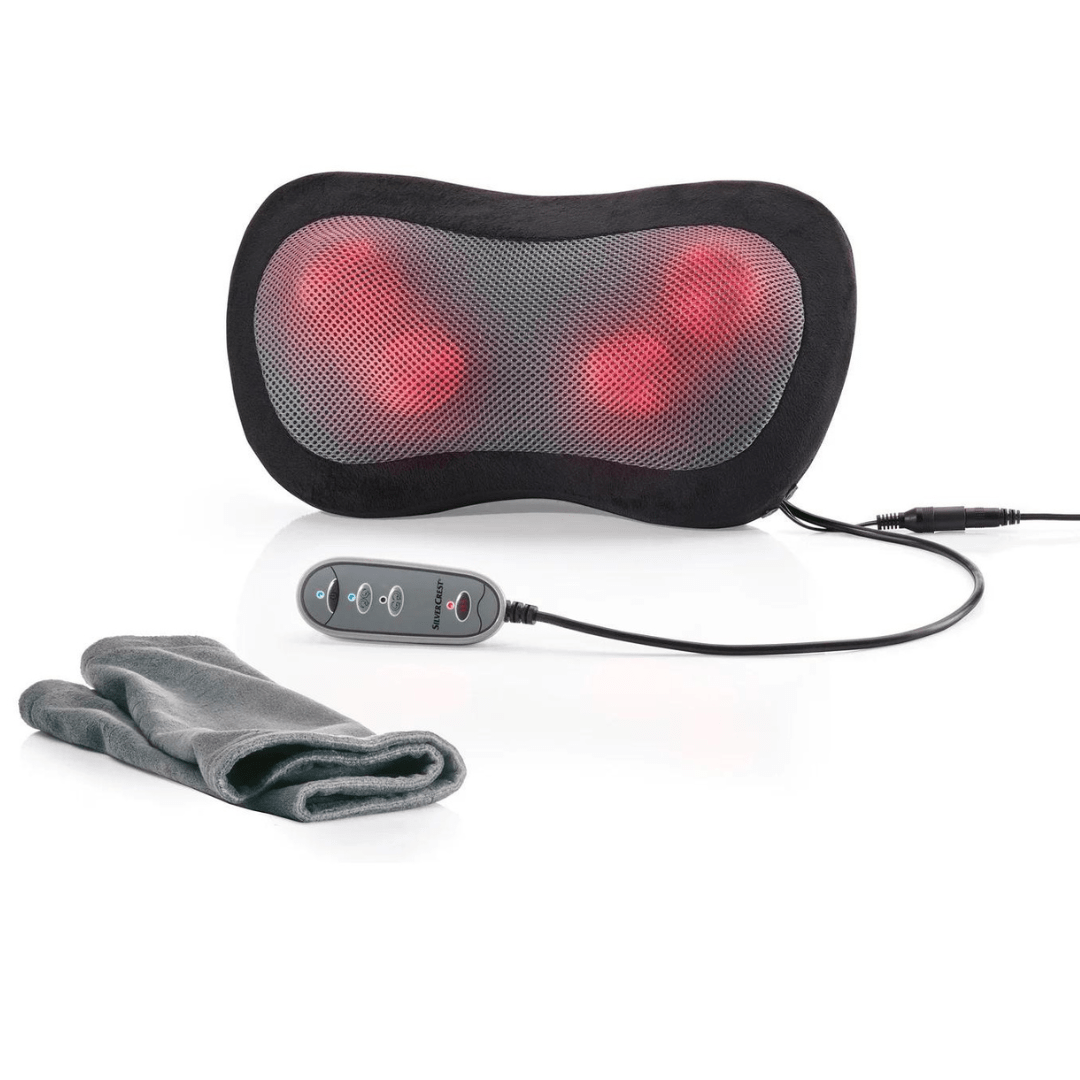 Silver Crest Shiatsu neck Massage Cushion Including Power Supply Lebanon"
