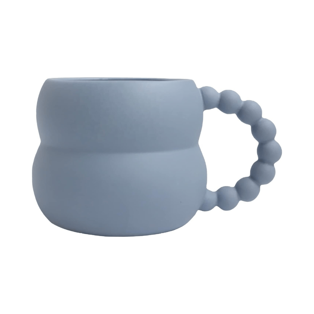 Purity Frosted Matte Coffee Mug – Cute & Unique 250ml Ceramic Cup