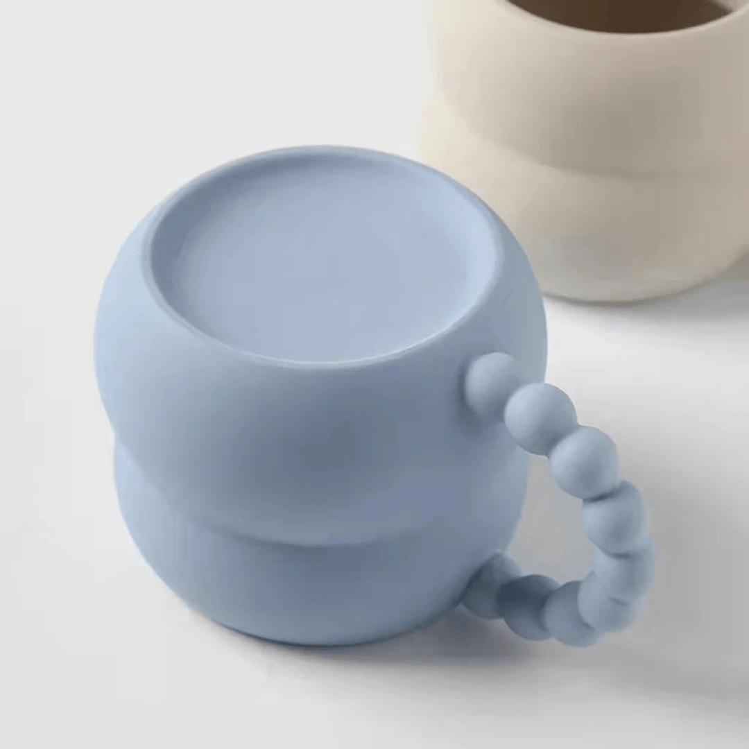 Purity Frosted Matte Coffee Mug – Cute & Unique 250ml Ceramic Cup