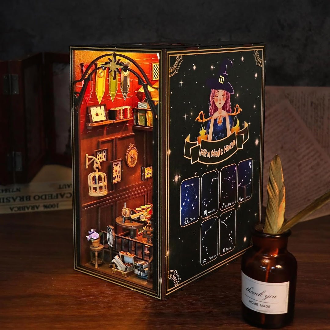 DIY Mira Magic House – Booknook with LED & Music Box