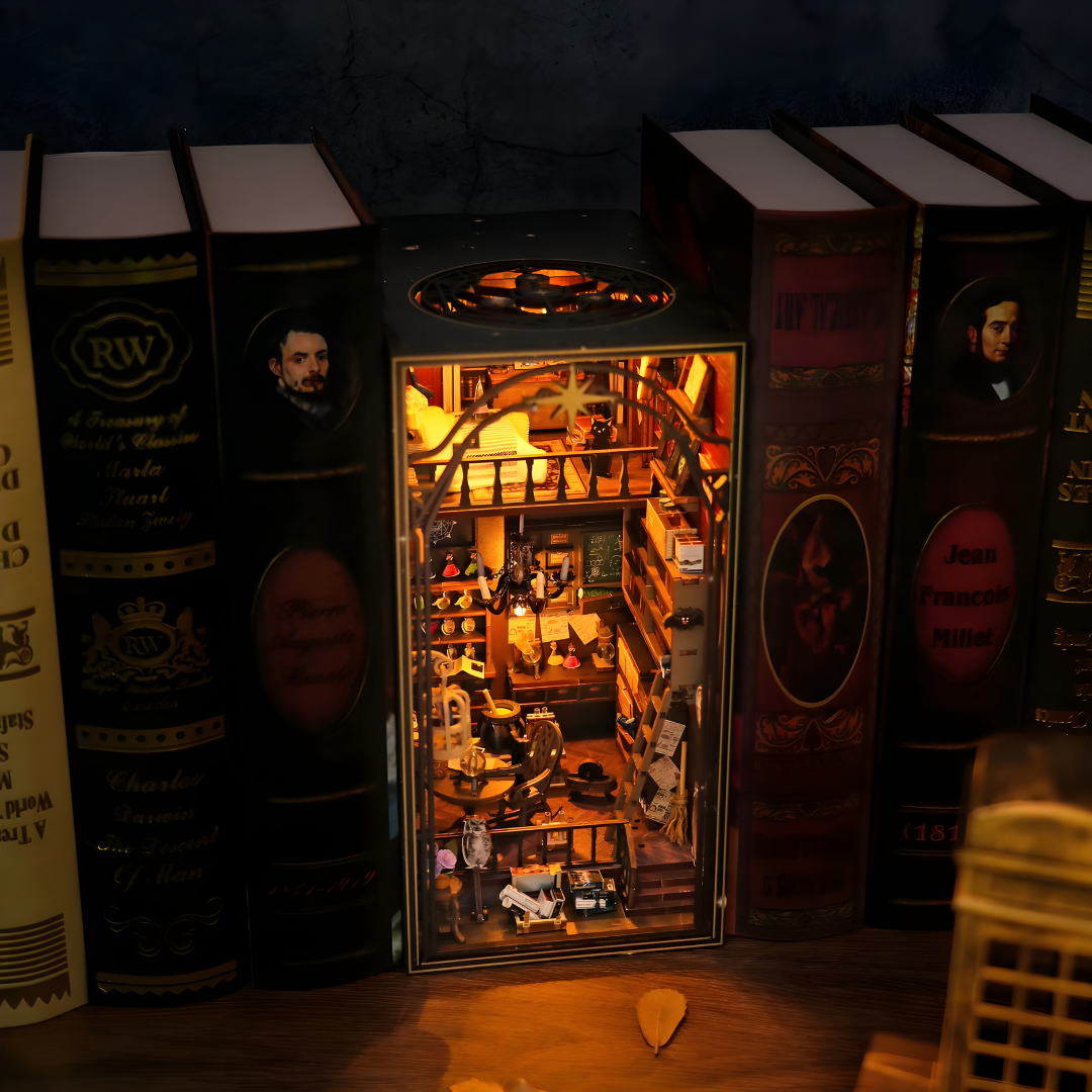 DIY Mira Magic House – Booknook with LED & Music Box