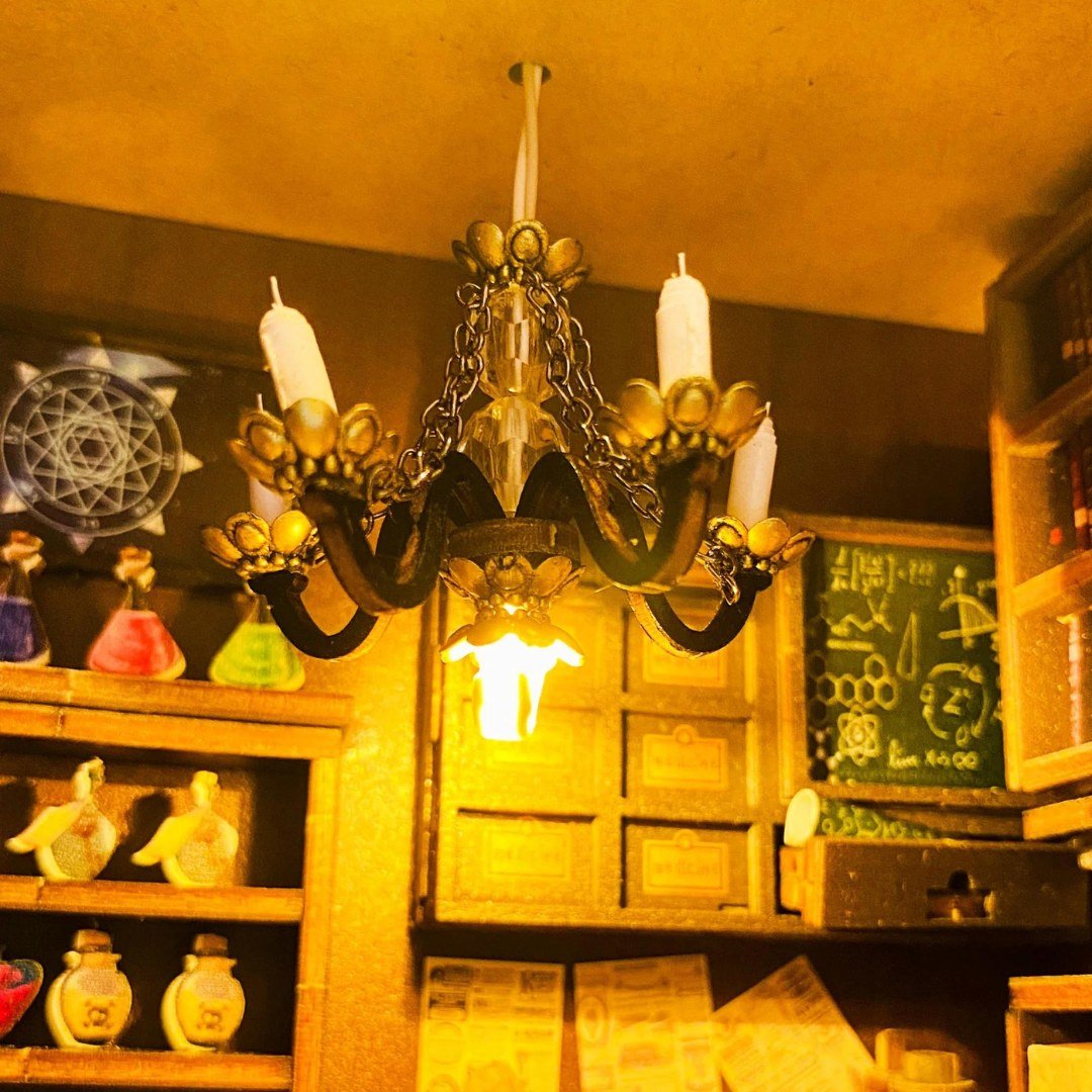 DIY Mira Magic House – Booknook with LED & Music Box