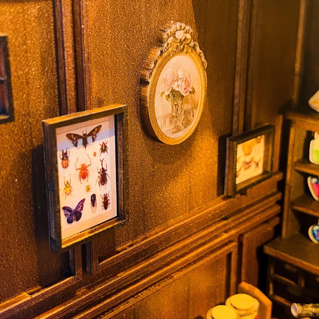 DIY Mira Magic House – Booknook with LED & Music Box