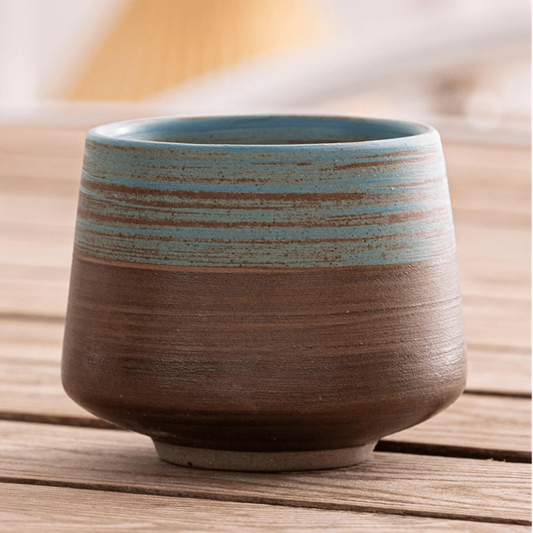 Handmade Painted Japanese Retro Cup 190ML