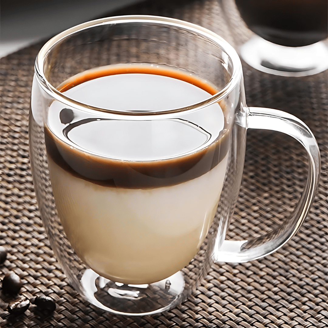 Double Walled Glass Mug 250ML Or 350ML