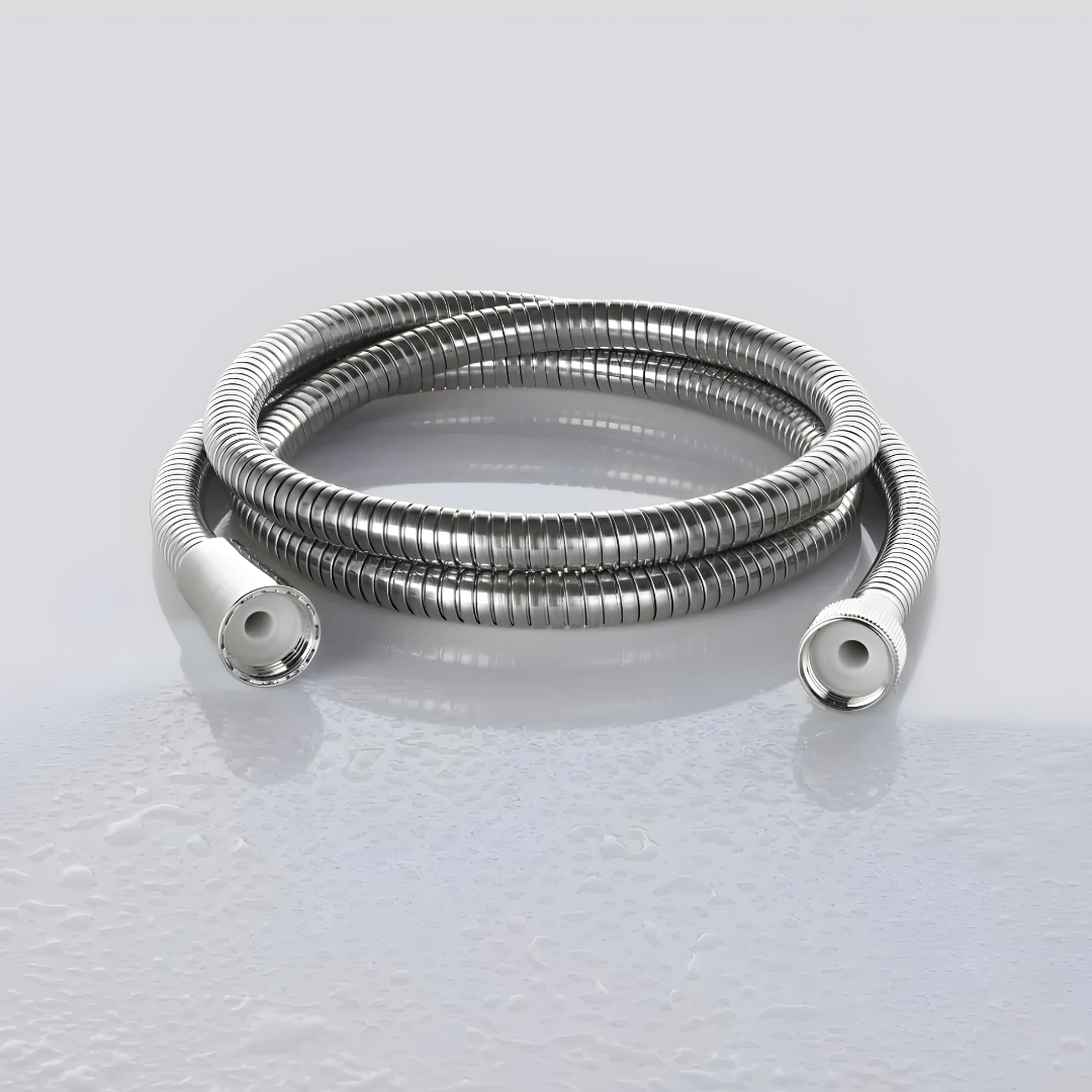 Livarno Home 2M Stainless Steel Flexible Shower Hose