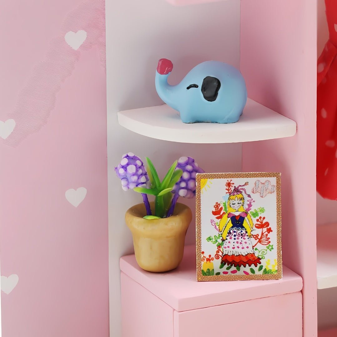 DIY Miniature Wooden Princess Room – LED Light