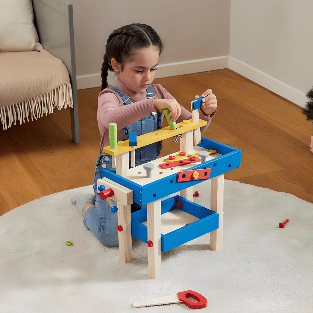 Playtive Wooden Work Bench