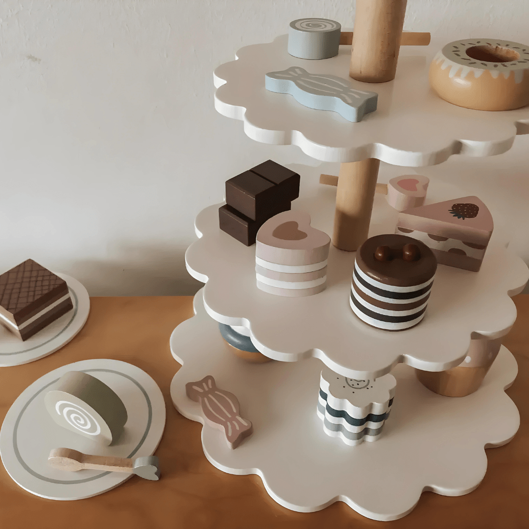 Montessori High quality Wooden Cake Pop Shop