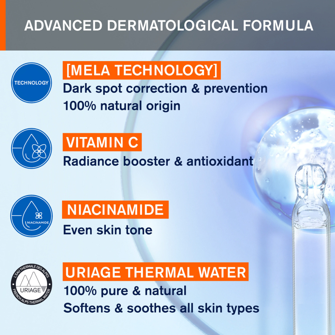 Uriage Depiderm White Lightening Cleansing Foam 100 ml