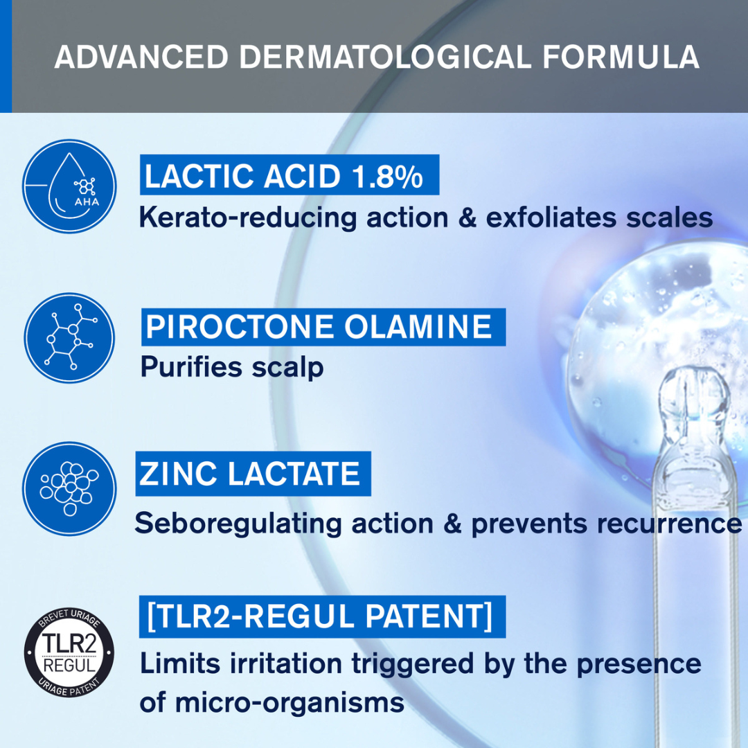 Uriage DS Hair Keratoreductive Shampoo 150 ml