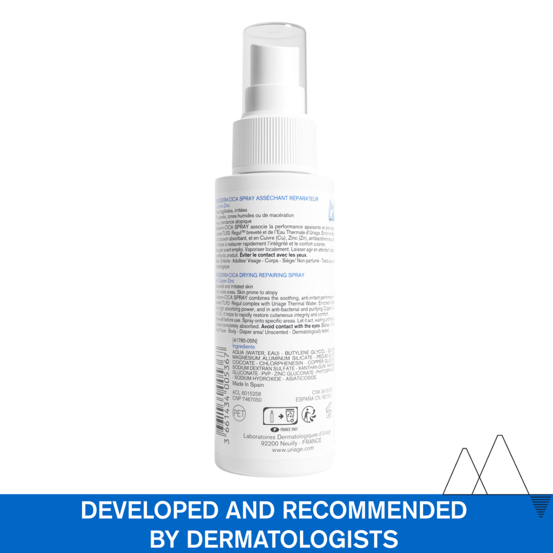 Uriage Bariederm Cica-Spray Drying Repairing Spray 100ml