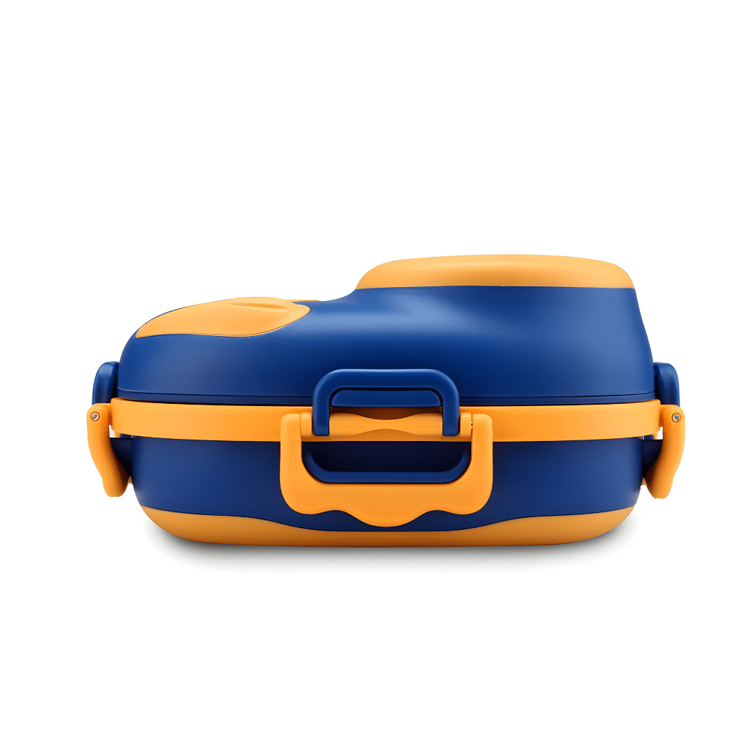 Little Cat 3-Compartment Stainless Steel Feeding Set