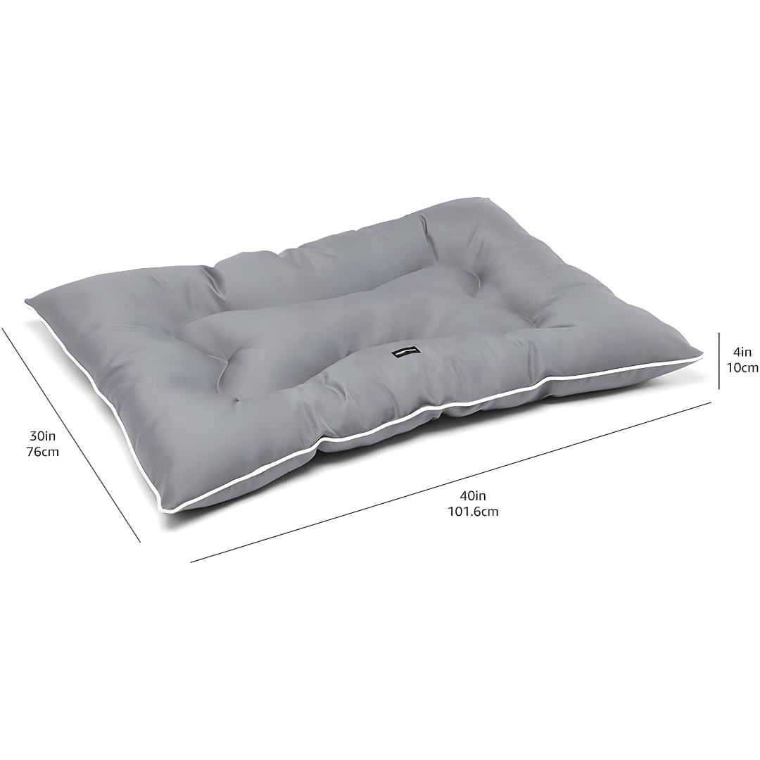 Amazon Basics Water-Repellent Pet Pillow Bed – Large 101×76×10cm