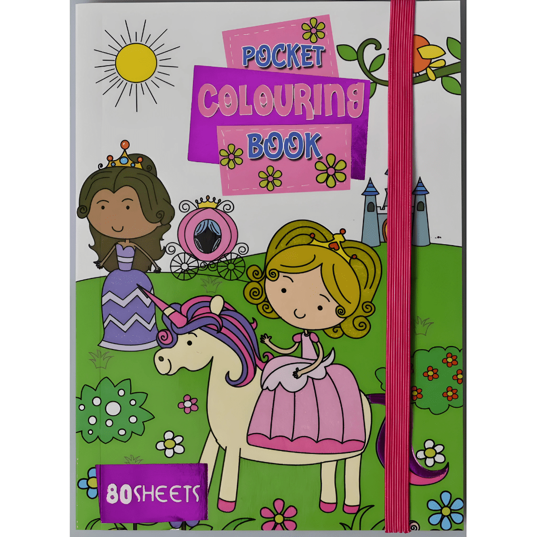 Pocket Coloring Book Princesses Or Book Animals