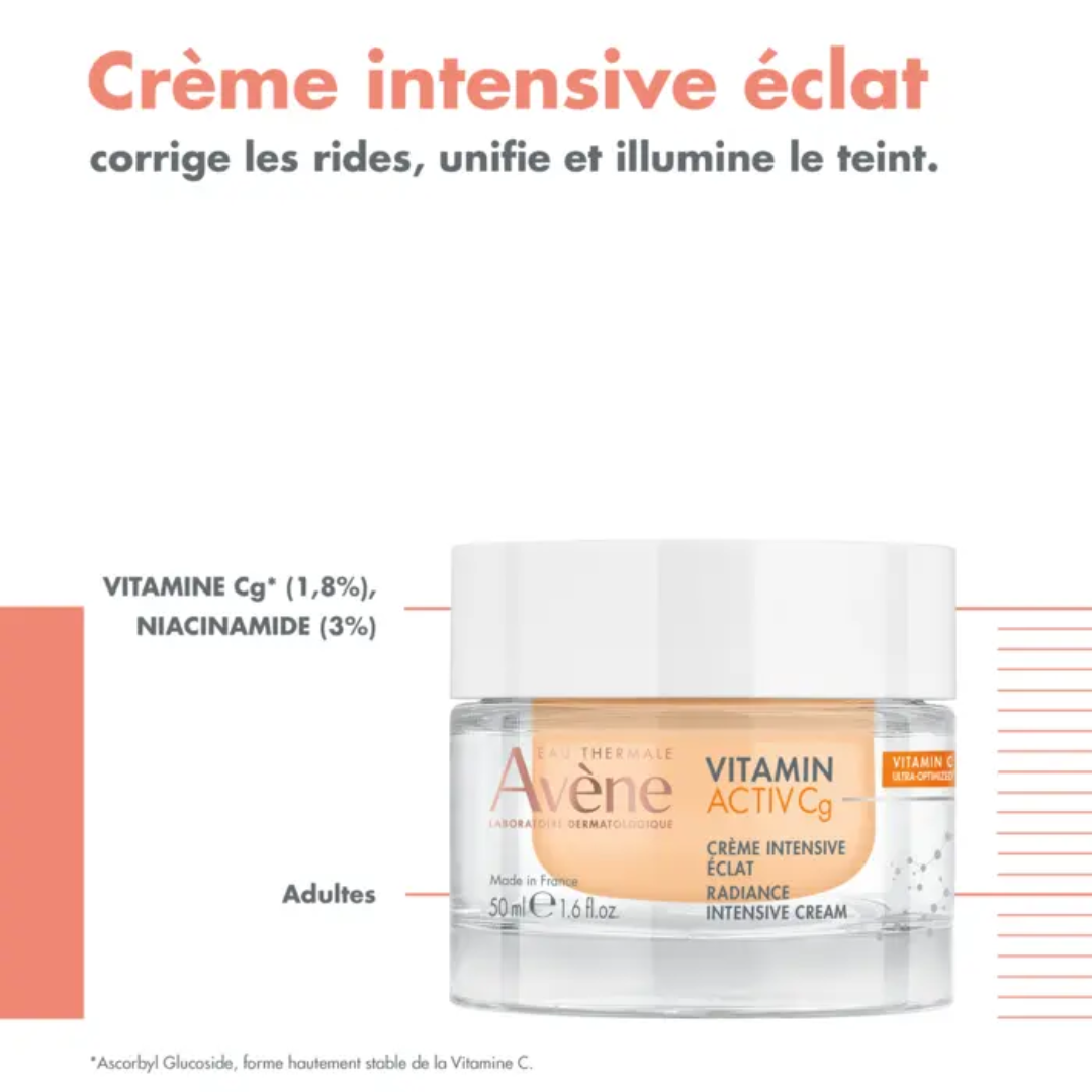 Avène Vitamin Activ Cg Creme Intensive Eclat 50ml