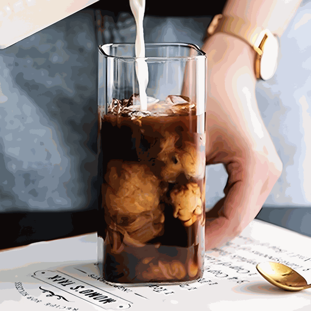 High-Quality Clear Borosilicate Glass Coffee Mug 400ML Or 500ML