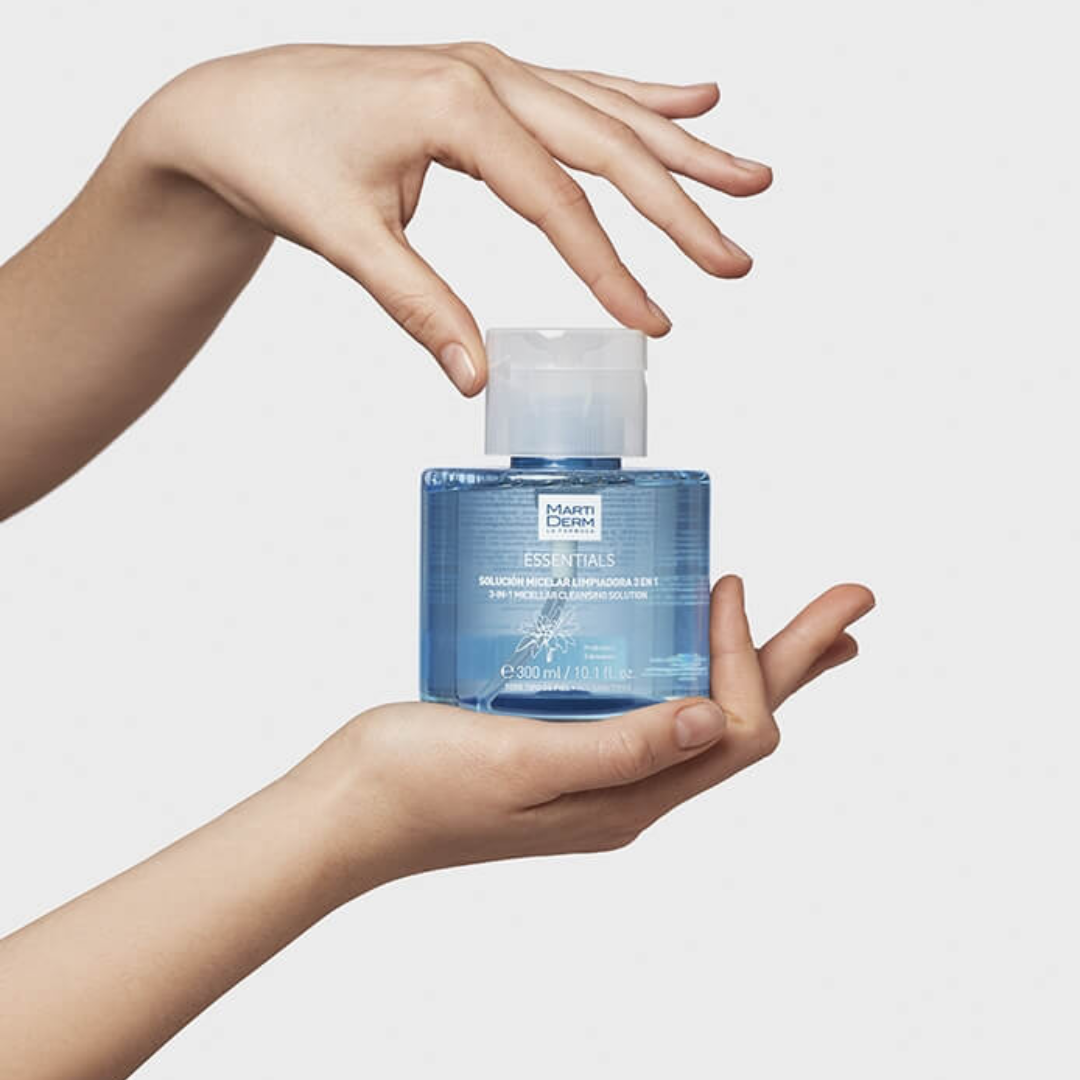 MartiDerm Essentials Micellar 3 In 1 Cleansing Solution Limpiadora 300ml