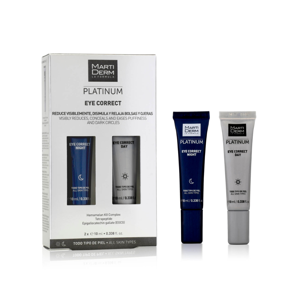 MartiDerm Platinum Eye Correct Day And Night 2x10ml