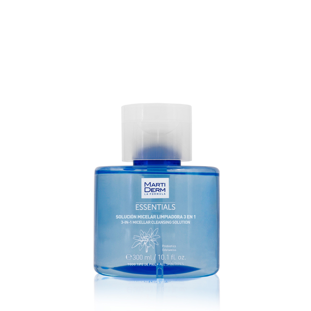 MartiDerm Essentials Micellar 3 In 1 Cleansing Solution Limpiadora 300ml