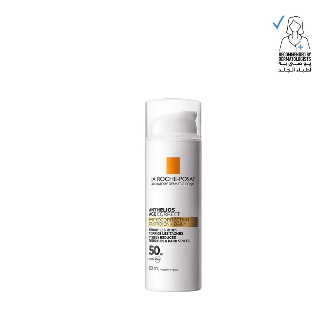 La Roche Posay Anthelios Age Correct SPF50 Anti Ageing Invisible Sunscreen with Niacinamide 50ml