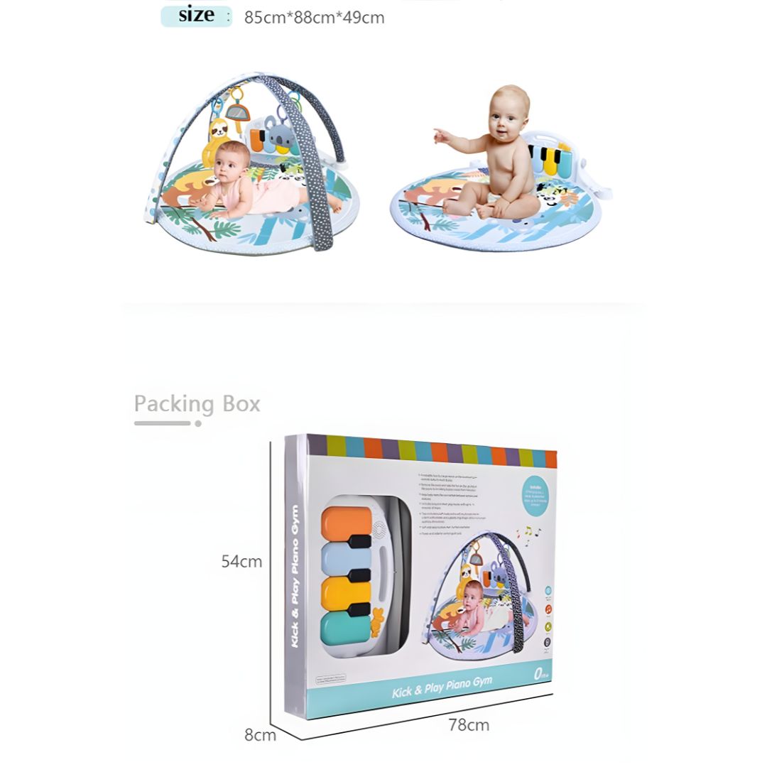 4-in-1 Baby Kick & Play Piano Mat (0–36M)