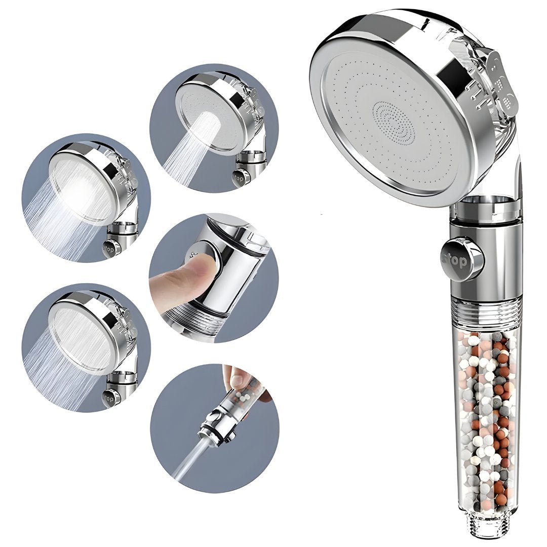 Ionic Power Shower Head