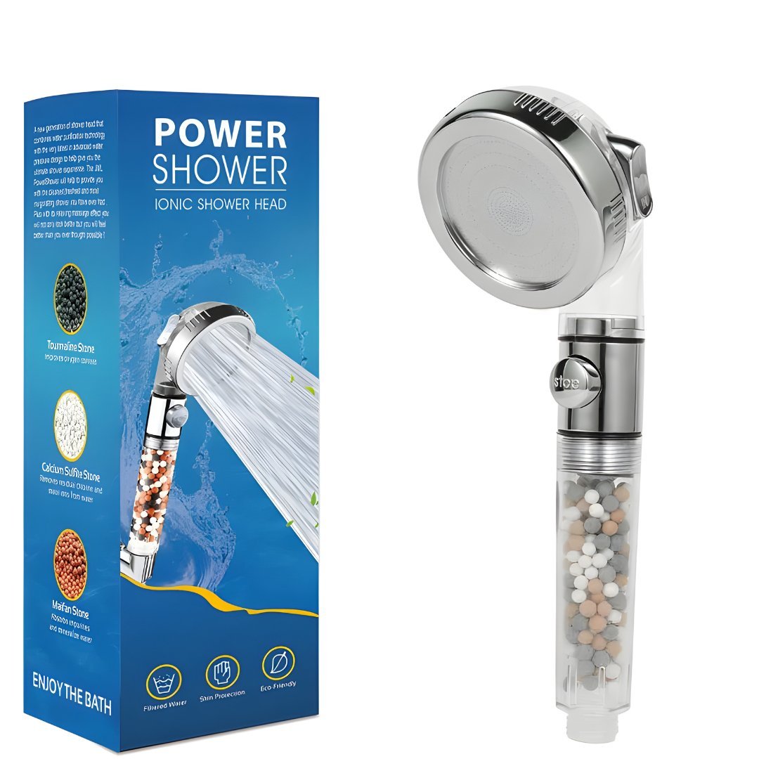 Ionic Power Shower Head