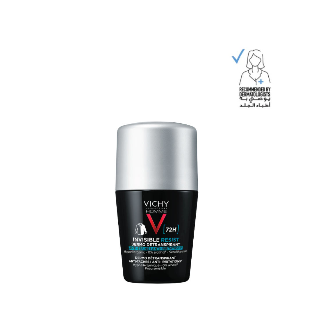 Vichy 72 Hours Invisible Resist Deodorant for Men 50ml