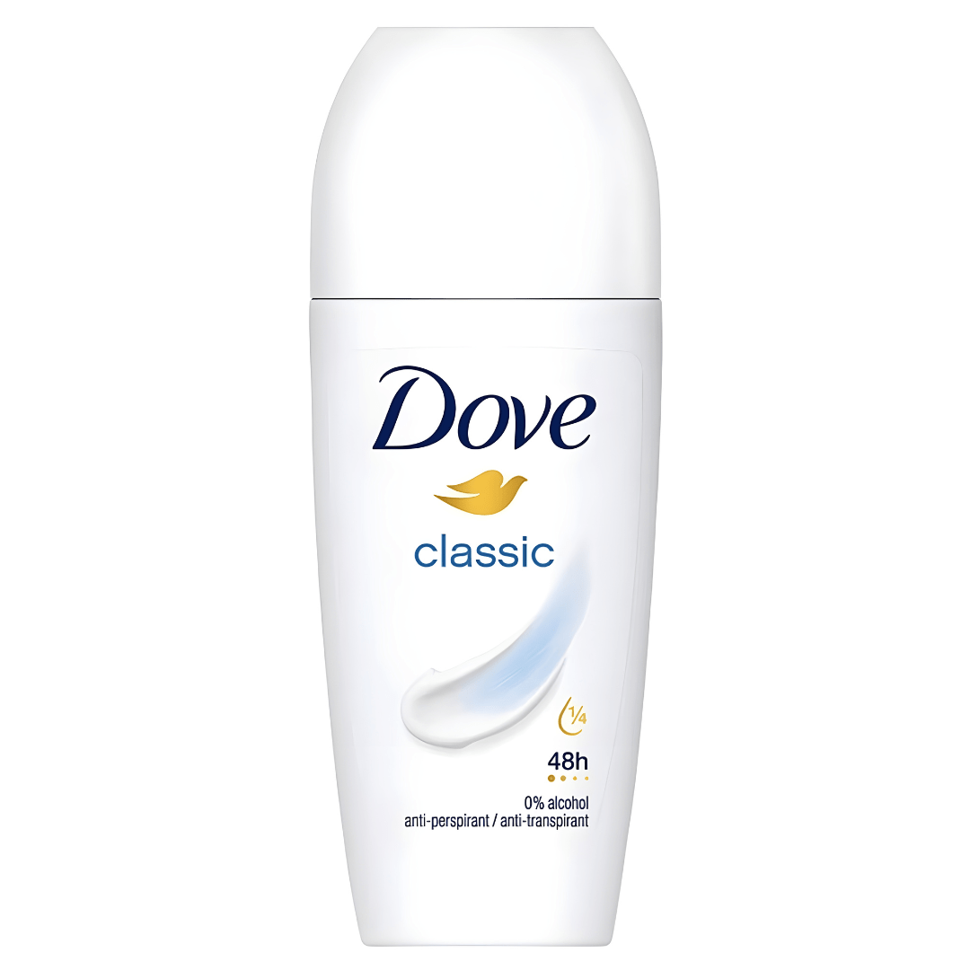 Dove Classic Anti-Perspirant Roll-On 50ml – UK Made