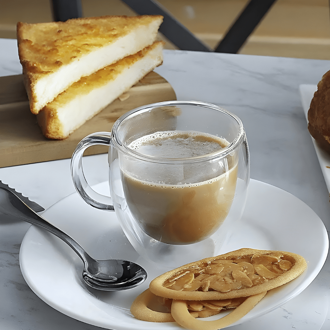 Premium Double Wall Glass Cup 150ml – Lightweight & Heat-Resistant