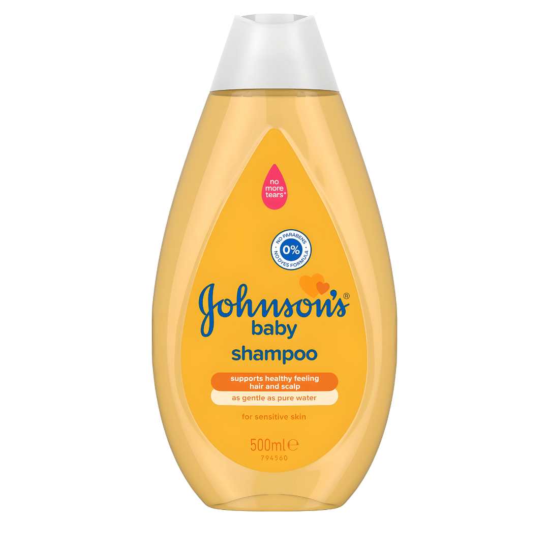 JOHNSON’S® Baby Shampoo 500ml – EU Made | Tear-Free & Gentle Formula