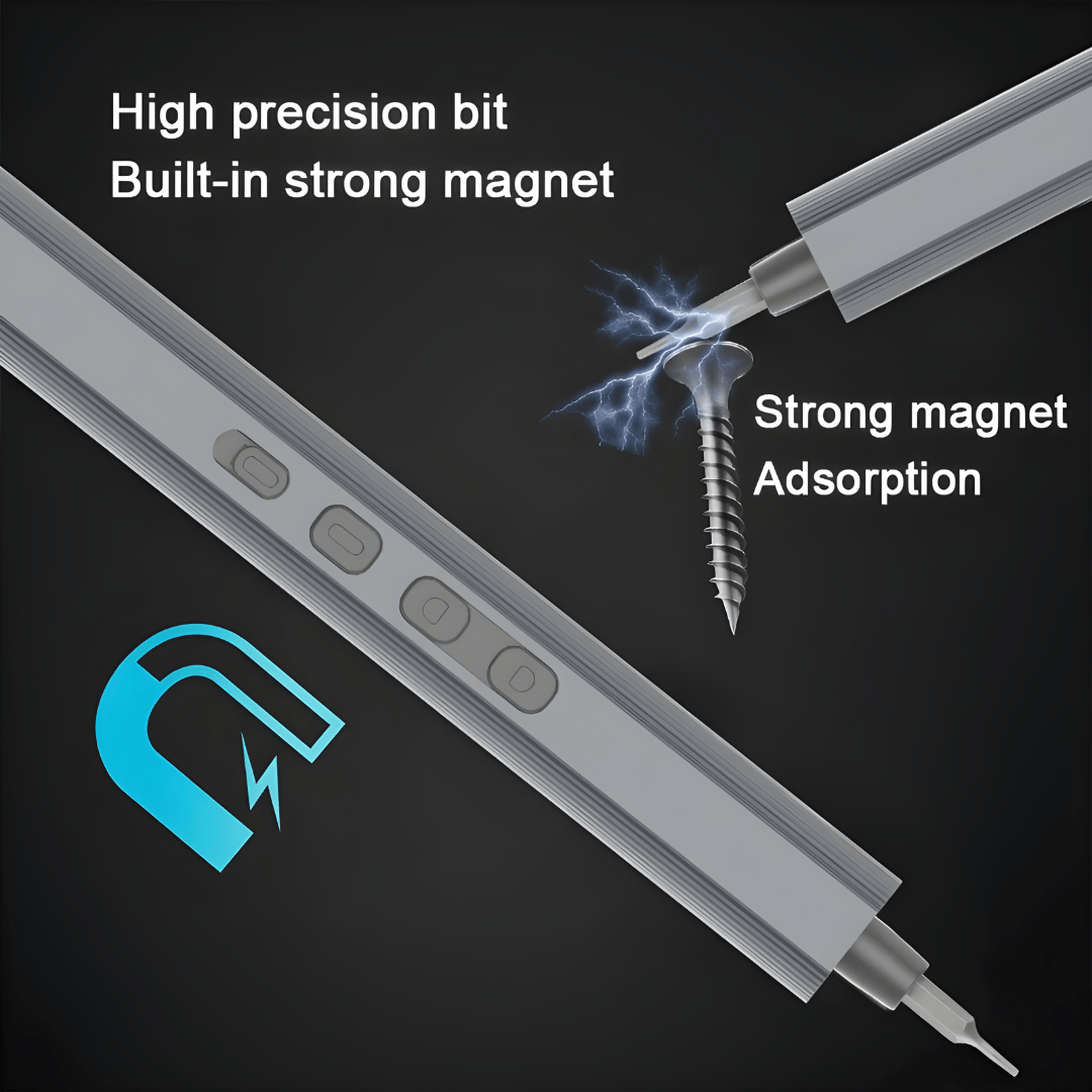153-in-1 Cordless Magnetic Precision Screwdriver Set