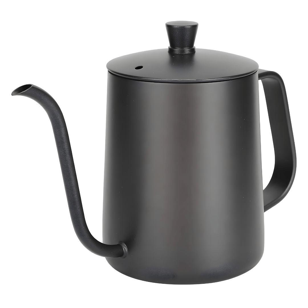 600ml Stainless Steel Pour-Over Kettle for Coffee & Tea