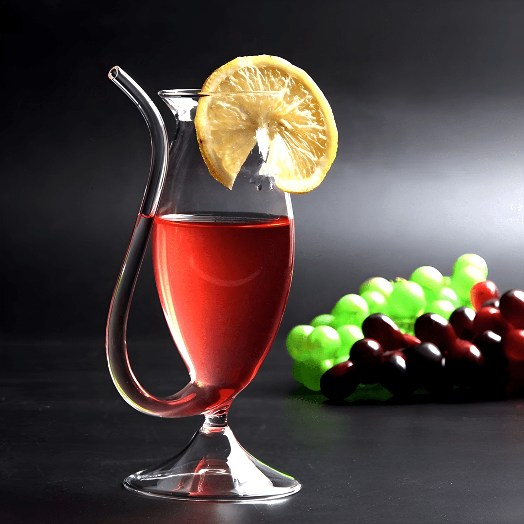 190ml Clear Glass Party Goblet – Premium Borosilicate Cocktail Glass