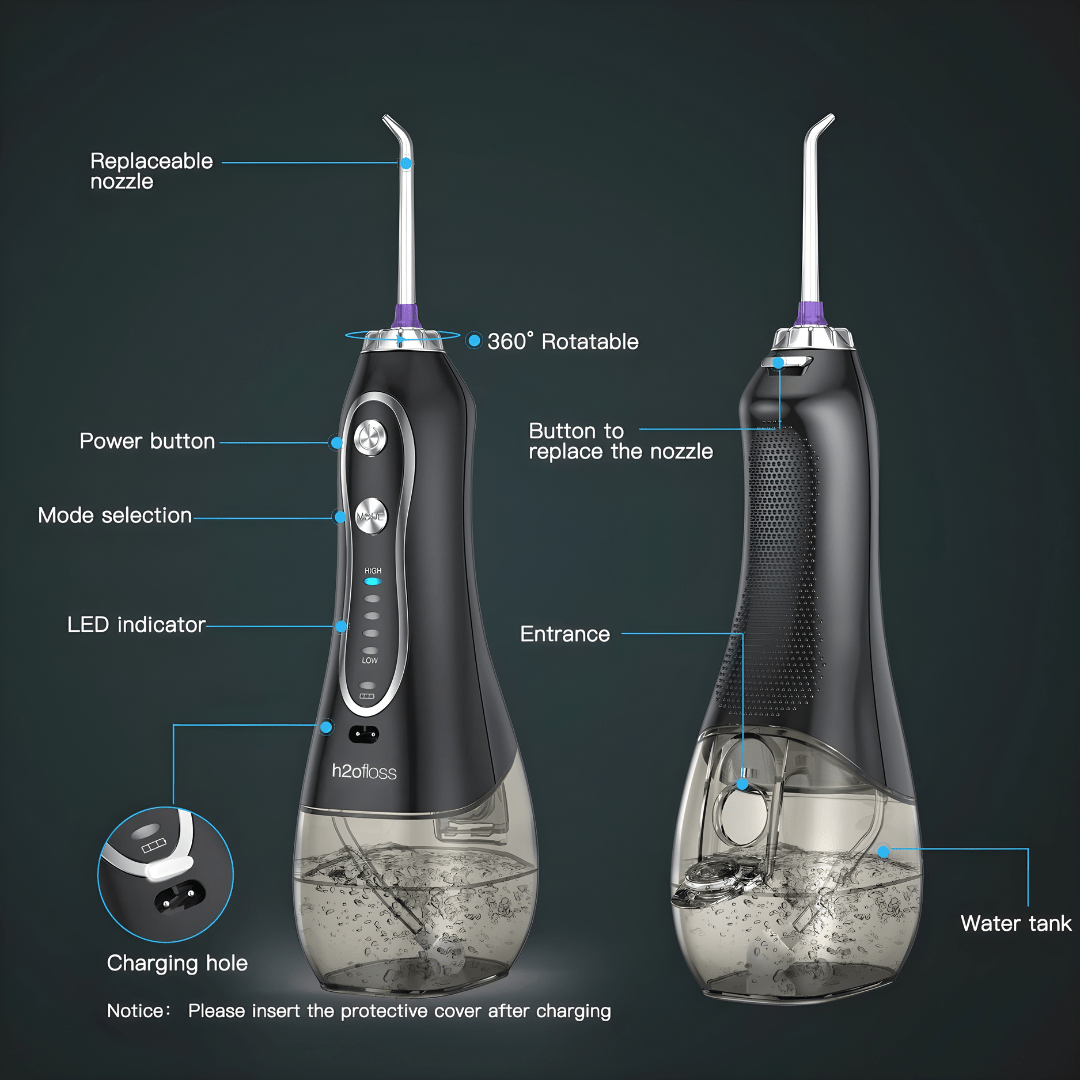 HF-6 Cordless Oral Irrigator – 300ml