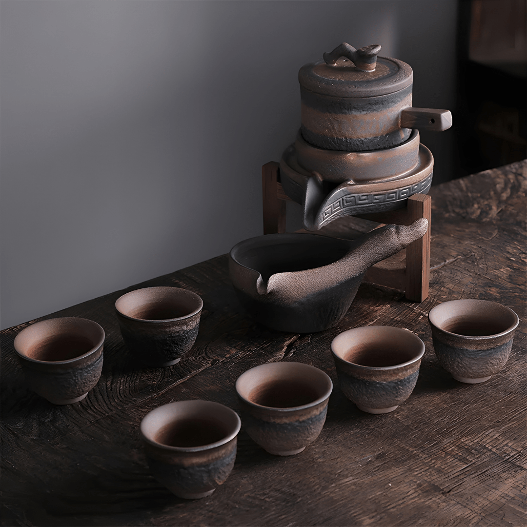 Harmony Stoneware Teapot Set