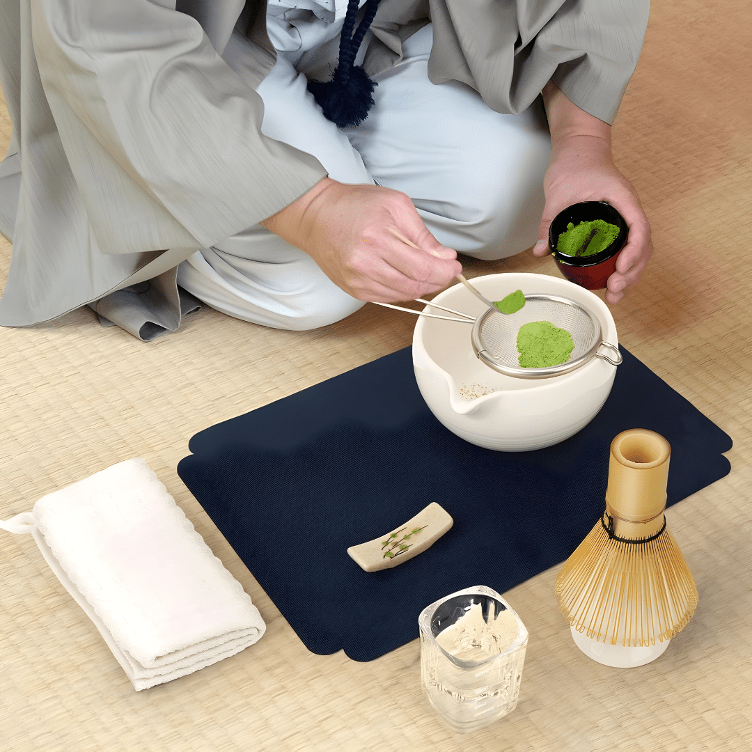 Premium 10-Piece Matcha Tea Set with Whisk, Bowl, Sifter & Accessories