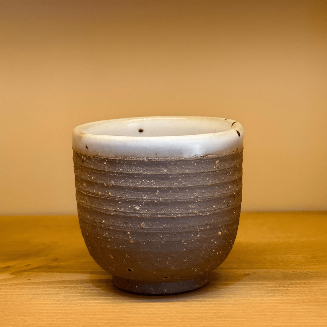 Handmade Japanese Retro Pottery Teacup – 45ml Collector's Edition