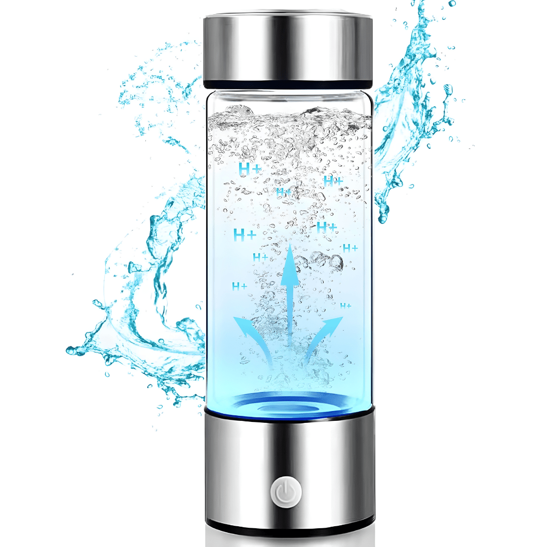 750ml Portable Glass Hydrogen-Rich Water Generator – SPE & PEM Technology